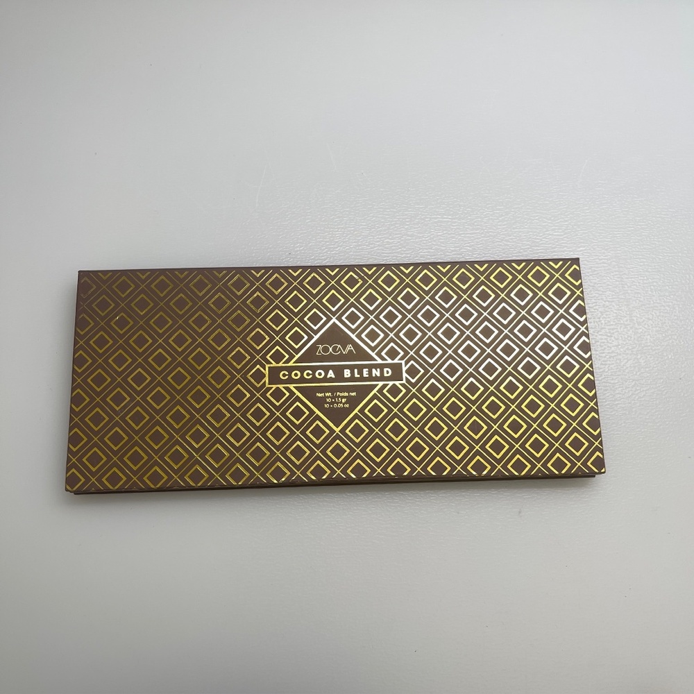 Zoeva Eyeshadow Palette Cocoa Blend Brown Gold